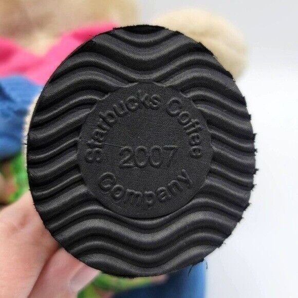 2/$15 Starbucks 62nd Bearista Girl Bear Plush 10" 2007 Summer Vacation Preppy - Picture 9 of 11